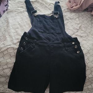 Black kancan overalls